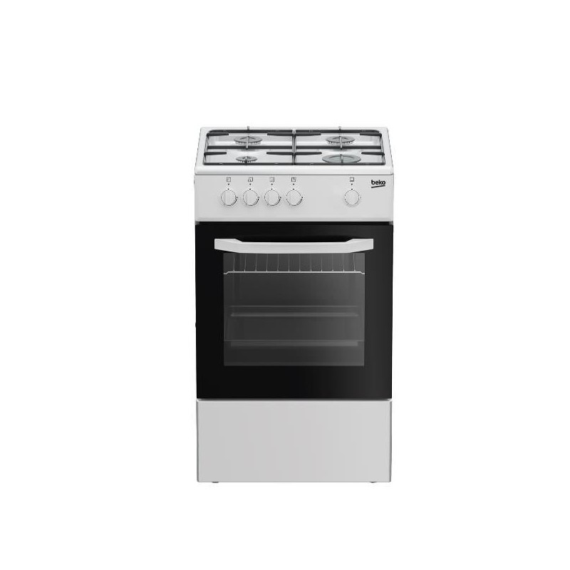 PROMOZIONE Beko CUCINA 50X50 CSG42001FW GAS Cod. 9152121017 Con Forno a Gas e Piano Elettrico