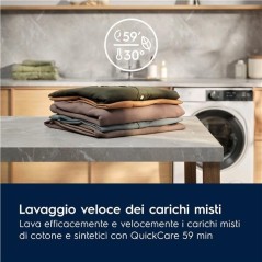 PROMOZIONE Electrolux LAVAT EW7F411B3 9KG  1400 SERIE700 Cod. 914495416 A Carica Frontale