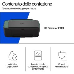 PROMOZIONE Hp HP DESKJET 2923 ALL-IN-ONE Cod. 89F99B Multifunzione Ink-Jet