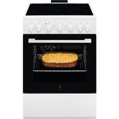 PROMOZIONE Electrolux CUCINA IND LKR620066W A 60CM BIANCO Cod. 943005697 Con Forno e Piano Cottura Elettrici
