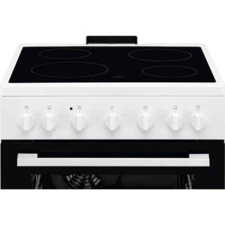 PROMOZIONE Electrolux CUCINA IND LKR620066W A 60CM BIANCO Cod. 943005697 Con Forno e Piano Cottura Elettrici