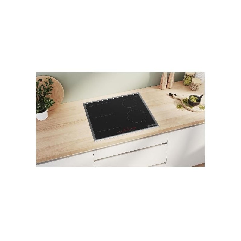 PROMOZIONE Bosch PIANO INDUZ 60CM 1ZCOMBI+2Z NERO Cod. PVS645HB1E Elettrici