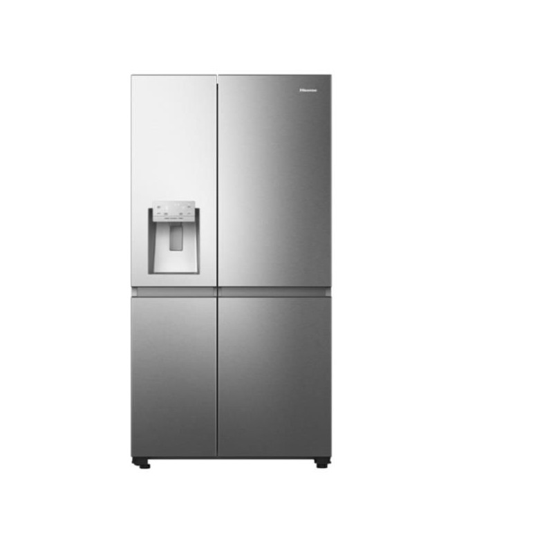 PROMOZIONE Hisense SBS 178X91CM E WD TNF INOX TANICA Cod. RS818N4TIE Libera Installazione