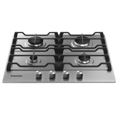 PROMOZIONE Samsung PIANO GAS 4F 60CM INOX Cod. NA64H3010AS A Gas