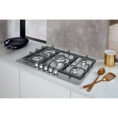 PROMOZIONE Whirlpool PIANO BI 75CM GAS 5FUO GMR7522/IXL Cod. F234910 A Gas