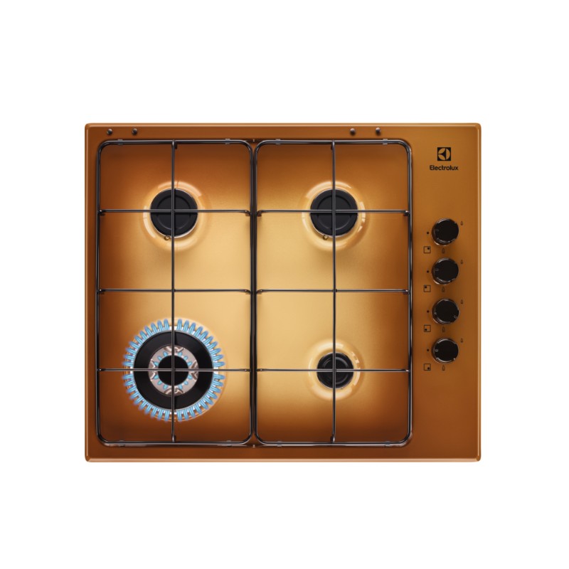 PROMOZIONE Electrolux PIANO GAS EGS6414T 60CM 4F TERRA Cod. 949640599 A Gas