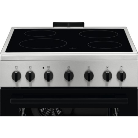 PROMOZIONE Electrolux CUCINA LKR620066X A 60CM INOX Cod. 943005698 Con Forno e Piano Cottura Elettrici
