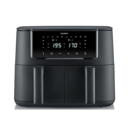 PROMOZIONE Severin AIRFRIER 2CEST 2X4L 2600W Cod. FR2463 Friggitrici