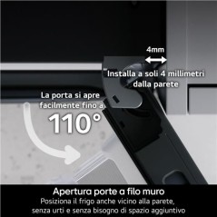 PROMOZIONE Lg COMBI TOTAL NO FROST 60CM METAL F Cod. GBBS726CPY Libera Installazione