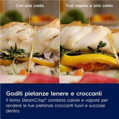 PROMOZIONE Electrolux FORNO REAL STEAM LOC3H44TXE 60CM Cod. 949284003 Elettrici