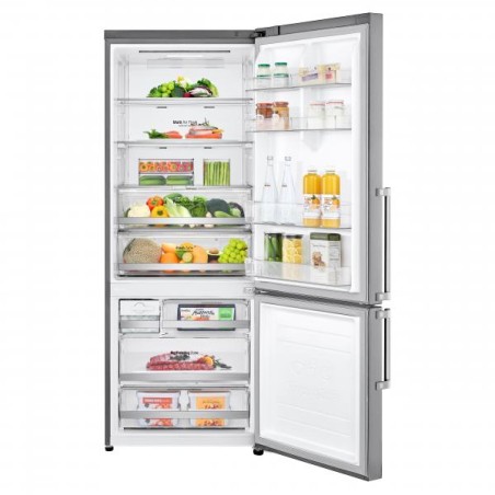 PROMOZIONE Lg COMBI D TNF 185X70CM INOX Cod. GBB569NSAGB Libera Installazione