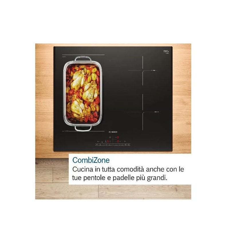 PROMOZIONE Bosch PIANO INDUZ PVS611BB5E 60CM 4ZONE Cod. PVS611BB6E Elettrici