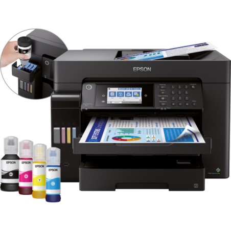PROMOZIONE Epson ECOTANK ET-16655 Cod. C11CH71411 Multifunzione Ink-Jet