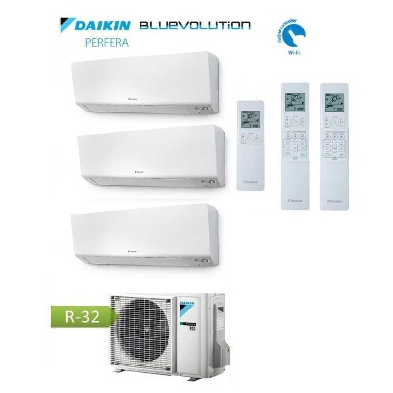Ultima Versione Climatizzatore Condizionatore Trial Split DAIKIN EU R32 - Perfera 7+9+9 - 3MXM68A + FTXM20R + 2x FTXM25R Ultima Versione Climatizzatore Condizionatore Trial Split DAIKIN EU R32 - Perfera 7+9+9 - 3MXM68A + FTXM20R + 2x FTXM25R