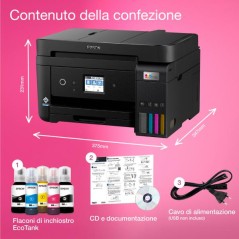 PROMOZIONE Epson ECOTANK ET-4800 Cod. C11CJ65402 Multifunzione Ink-Jet