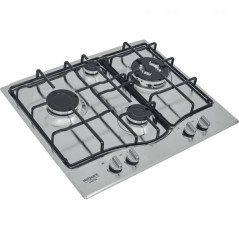 PROMOZIONE Hotpoint PIANO PCN642T/IX/HAR GAS 4FUOCHI TC Cod. F100574 A Gas