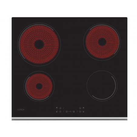 PROMOZIONE Candy PIANO VETROCERAMICA CH64XB Cod. 33801795 COMANDI FRONTALI