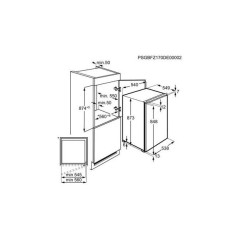 PROMOZIONE Electrolux CONG VERT BI LUB3AE88S E 99L BIANCO Cod. 933033738 Verticali