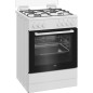 PROMOZIONE Beko CUCINA 60X60 FBE62011WC FORNO GAS Cod. 7786187639 FORNO ELETTRICO VENTILATO  e  PIANO COTTURA