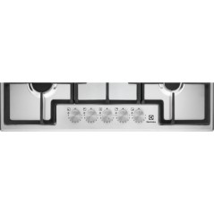 PROMOZIONE Electrolux PIANO GAS EGS75362X 75CM 5F INOX Cod. 949631004 A Gas