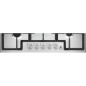 PROMOZIONE Electrolux PIANO GAS EGS75362X 75CM 5F INOX Cod. 949631004 A Gas