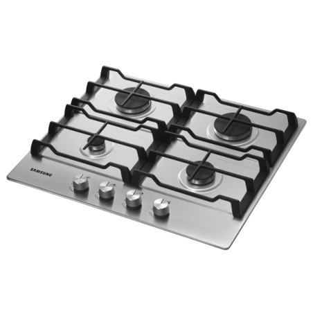 PROMOZIONE Samsung PIANO GAS 4F 60CM INOX Cod. NA64H3010AS A Gas