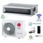 Ultima Versione Condizionatore Climatizzatore R32 LG Canalizzato 12000 btu CL12F + UUA1 Mono SPlit Bassa Prevalenza