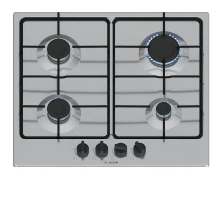 PROMOZIONE Bosch PIANO GAS PGP6B5K85 60CM 4F INOX Cod. PGP6B5K85 A Gas
