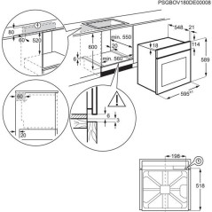 PROMOZIONE Electrolux FORNO REAL STEAM LOC3H44TXE 60CM Cod. 949284003 Elettrici