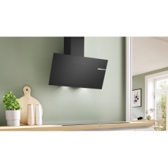 PROMOZIONE Bosch CAPPA A MURO INCLUNATA 60CM A NERA Cod. DWK85DK60 A Camino