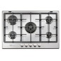 PROMOZIONE Whirlpool PIANO BI 75CM GAS 5FUO GMR7522/IXL Cod. F234910 A Gas