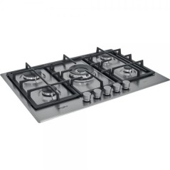 PROMOZIONE Whirlpool PIANO BI 75CM GAS 5FUO GMR7522/IXL Cod. F234910 A Gas