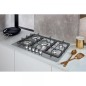 PROMOZIONE Whirlpool PIANO BI 75CM GAS 5FUO GMR7522/IXL Cod. F234910 A Gas