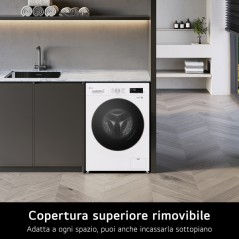 PROMOZIONE Lg LAV 9KG A 1400RPM DIRECT DRIVE Cod. F4NX1009NWB A Carica Frontale