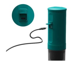 PROMOZIONE Outin CAFFE ESPR PORT.NANO VERDE ACQUA Cod. OTEM-01-TEAL AUTOMATICHE