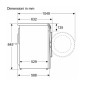 PROMOZIONE Bosch LAVAT  10KG A 1400 GIRI FRONT Cod. WGG254Z0II A Carica Frontale