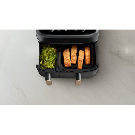 PROMOZIONE Philips CESTELLO DUAL CAPIENZA 9L (6+3) Cod. NA352/00 Friggitrici