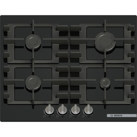 PROMOZIONE Bosch PIANO GAS PNP6B6K40 4F 60CM VETRO N Cod. PNP6B6K40 A Gas