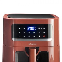 PROMOZIONE Tognana Porcellane FRIGG ARIA 7 L   RED Cod. D2DFA03IRROA Friggitrici
