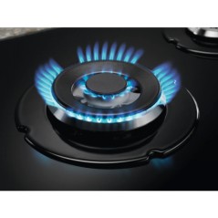 PROMOZIONE Electrolux PIANO GAS EGG75372K 75CM 5F NERO Cod. 949631001 A Gas