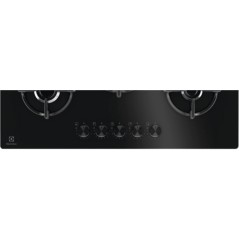 PROMOZIONE Electrolux PIANO GAS EGG75372K 75CM 5F NERO Cod. 949631001 A Gas