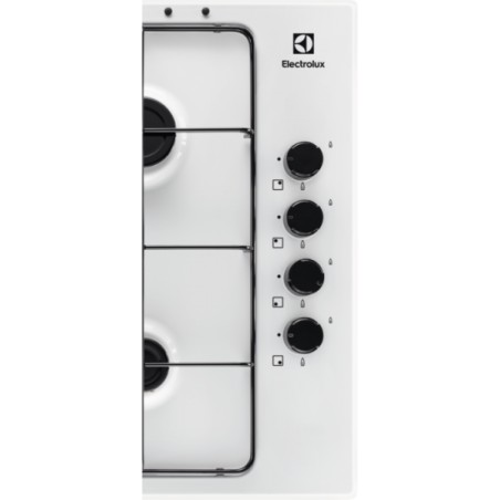 PROMOZIONE Electrolux PIANO GAS EGS6414W 4F 60CM LAT BIAN Cod. 949640600 A Gas