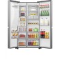 PROMOZIONE Hisense SBS 178X91CM E WD TNF INOX TANICA Cod. RS818N4TIE Libera Installazione