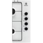 PROMOZIONE Electrolux PIANO GAS EGS6414W 4F 60CM LAT BIAN Cod. 949640600 A Gas