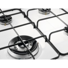 PROMOZIONE Electrolux PIANO GAS EGS6414W 4F 60CM LAT BIAN Cod. 949640600 A Gas