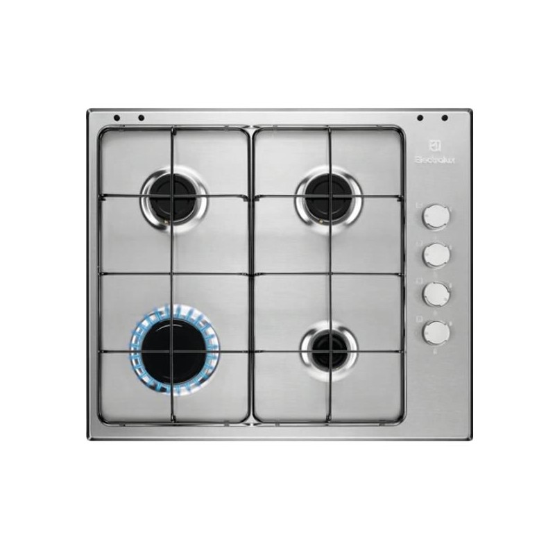 PROMOZIONE Electrolux PIANO GAS EGS6404SX 4F 60CM LATINOX Cod. 949640803 A Gas