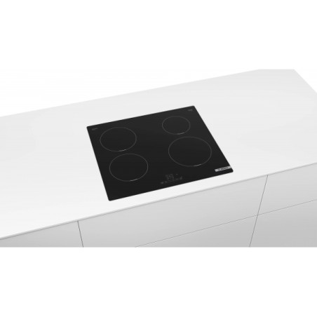 PROMOZIONE Bosch PIANO INDUZ PUE611BB5J 4Z 60CM NERO Cod. PUE611BB5J Elettrici