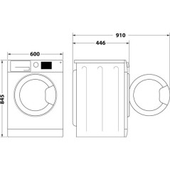 PROMOZIONE Indesit LAV SLIM 6KG B 1200RPM  DIGIT DISPL Cod. IM642BMYTIMEIT A Carica Frontale