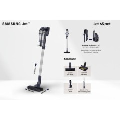 PROMOZIONE Samsung SCOPA 150W 60MIN Cod. VS15A60AGR5/WA Scope Elettriche con Cavo