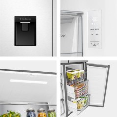 PROMOZIONE Hisense 4P CL. E INOX Cod. RQ5P470SMIE Libera Installazione